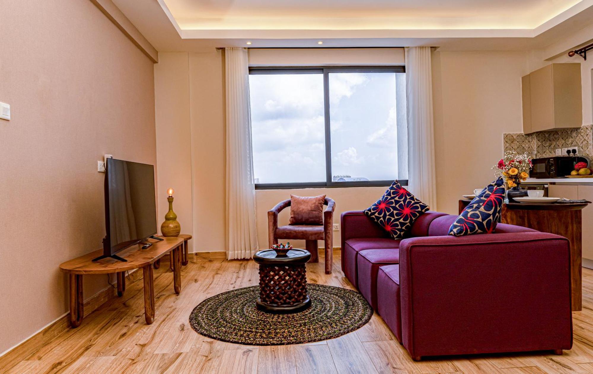 Elite One Bedroom Apartment,Swimming Pool, Gym, Workspace ,Wonderiss Homes Close Proximity To Gtc, Jw Mariott And Kempinski Nairobi Luaran gambar
