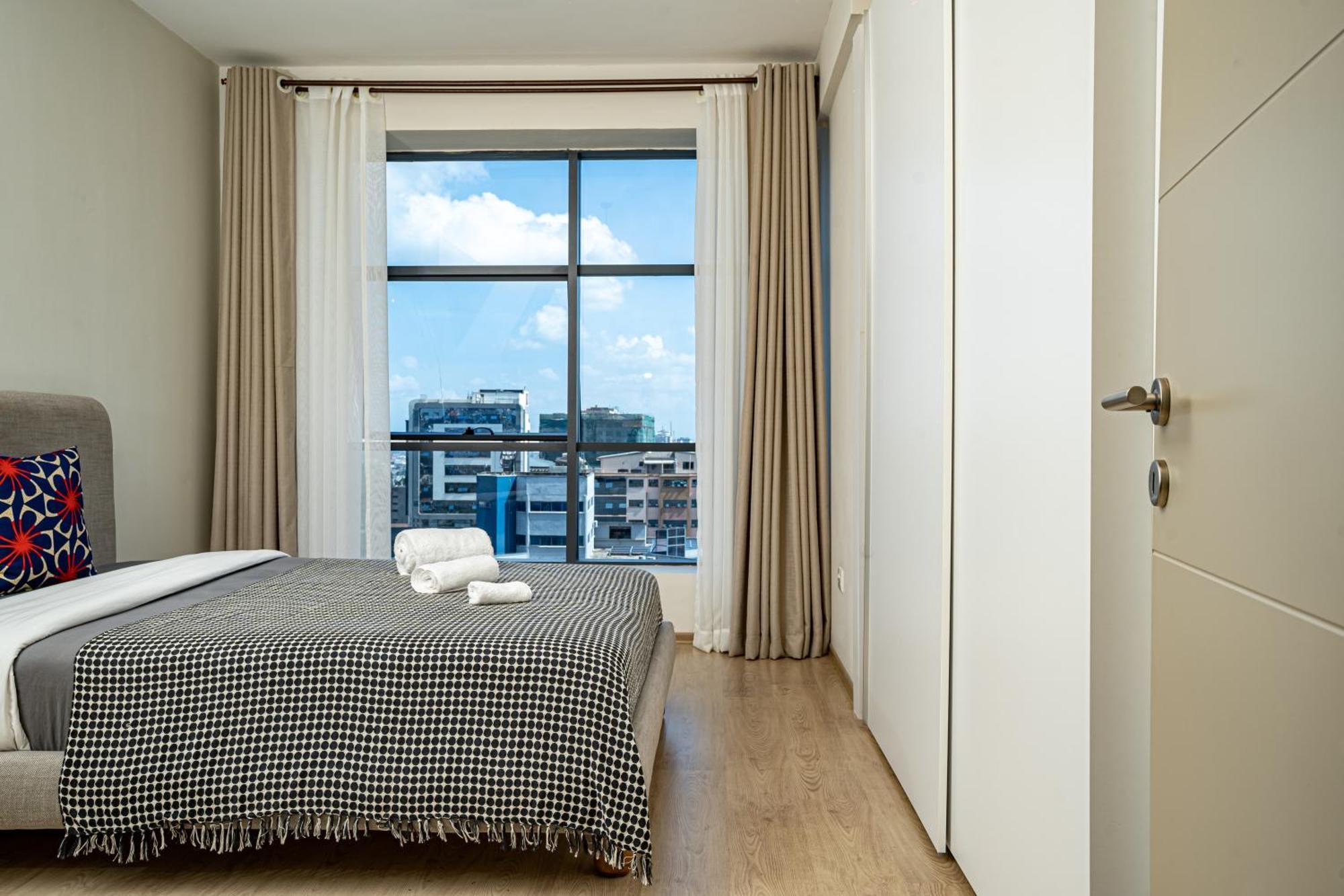 Elite One Bedroom Apartment,Swimming Pool, Gym, Workspace ,Wonderiss Homes Close Proximity To Gtc, Jw Mariott And Kempinski Nairobi Luaran gambar