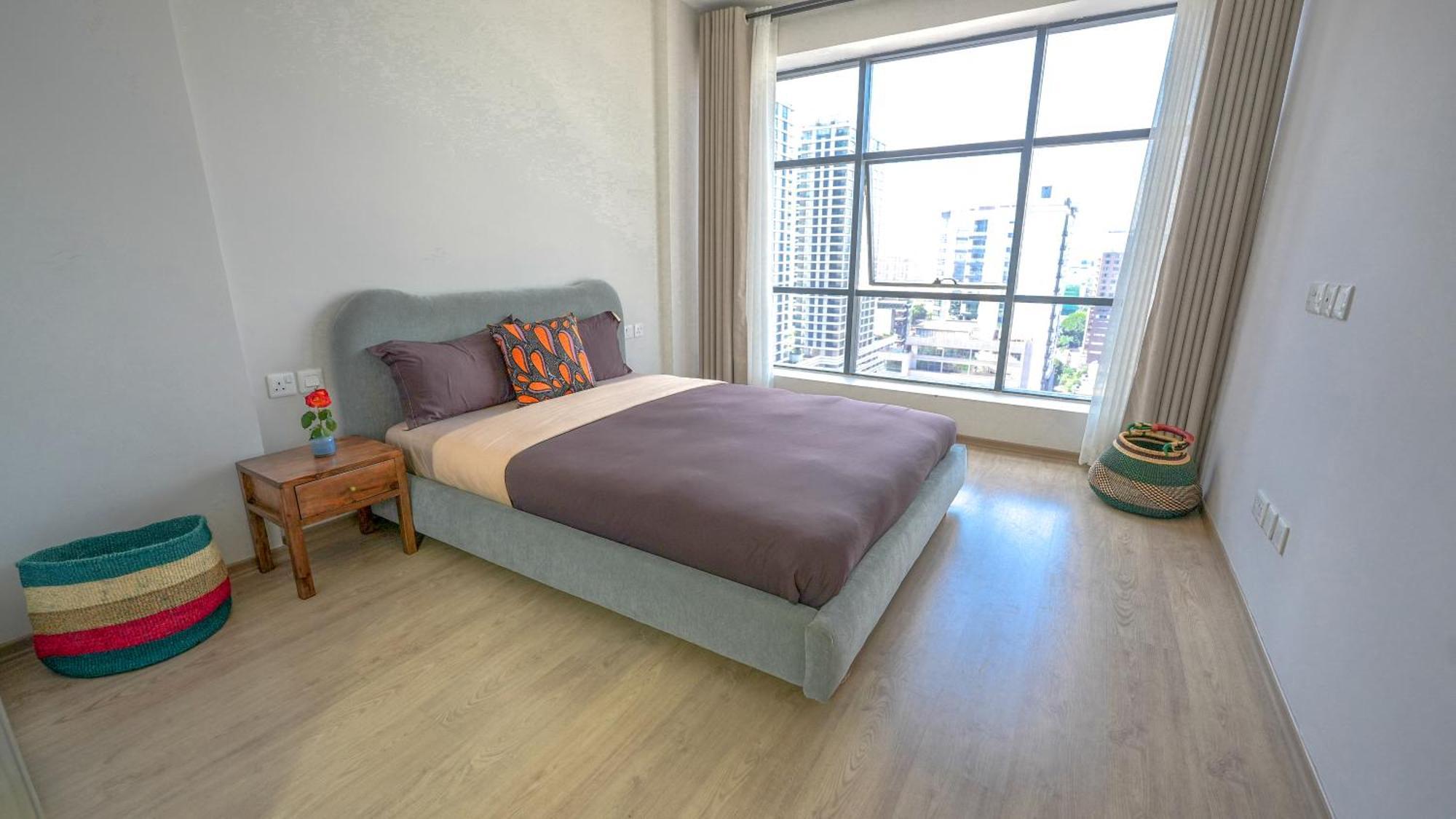 Elite One Bedroom Apartment,Swimming Pool, Gym, Workspace ,Wonderiss Homes Close Proximity To Gtc, Jw Mariott And Kempinski Nairobi Luaran gambar